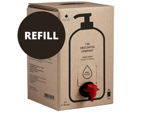 THE UNSCENTED CO HAND SOAP   250ML