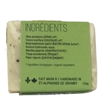 BODY SCRUB BAR SOAP CEDAR MINT